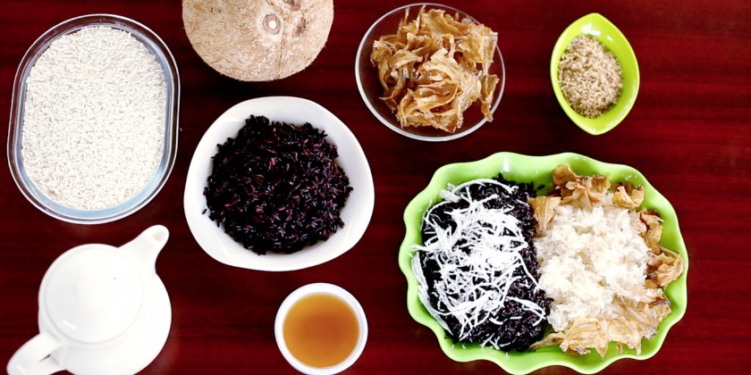 Kaung Nyin Paung ( Streamed Sticky Rice )