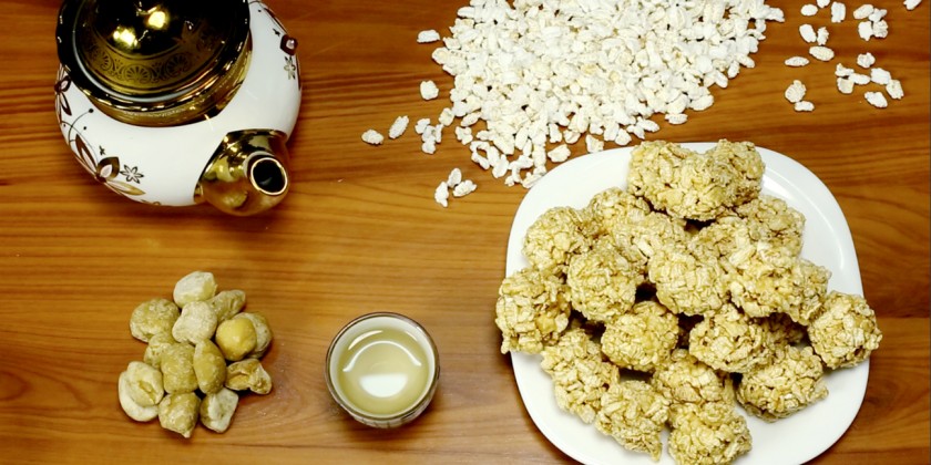 POPPED RICE BALL
