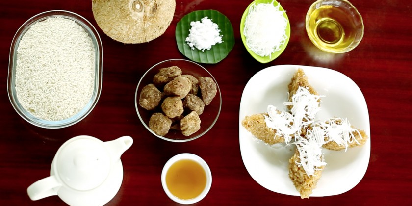 SHWEI HTA MIN (GOLDEN RICE CAKE)
