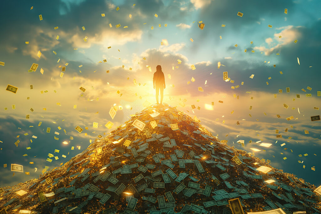 Consider the wealth and success of life based on the trust of people