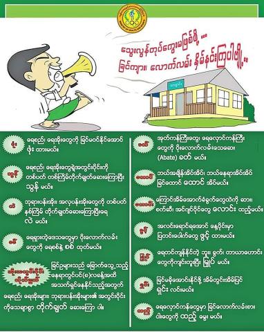  မိုးရာသီနှင့် သွေးလွန်တုပ်ကွေးရောဂါ