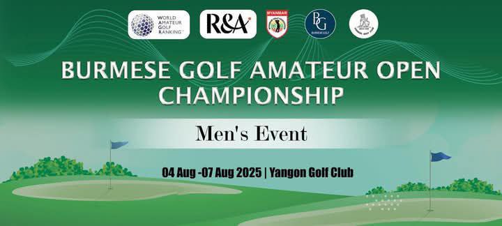 Burmese Amateur Golf Championship held over 4 days in Yangon