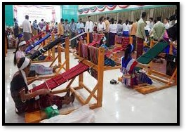Traditional Handloom and Jap Cutting Competition
