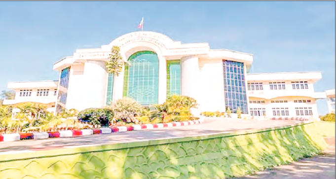 File photo shows the Yezin Agricultural University in Nay Pyi Taw Council Area.