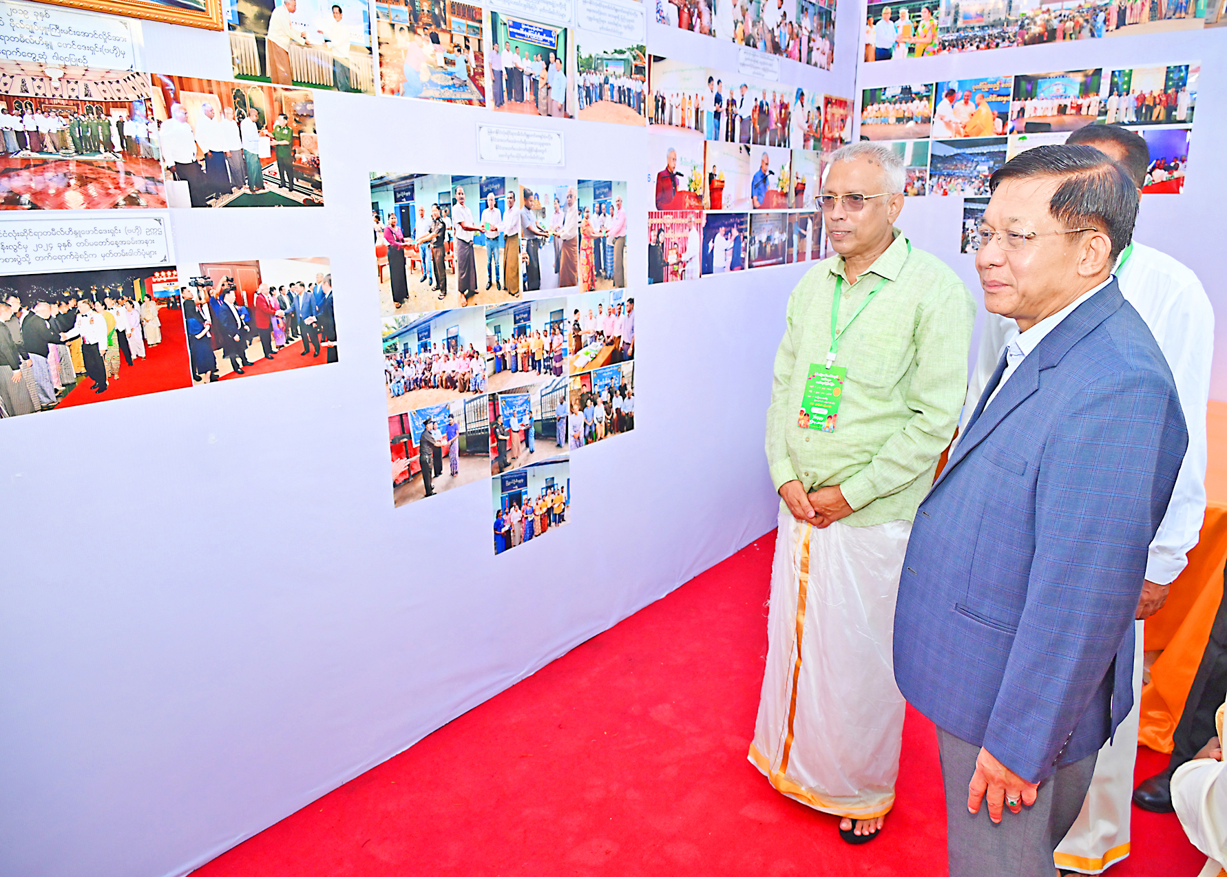 Chairman of State Administration Council Prime Minister Senior General Min Aung Hlaing graces Deepawali Festival