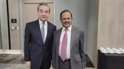 အိန္ဒိယ အမျိုးသားလုံခြုံရေးအကြံပေး Shri Ajit Doval သည် တရုတ်နိုင်ငံခြားရေးဝန်ကြီး Wang Yi နှင့်တွေ့ဆုံဆွေးနွေး