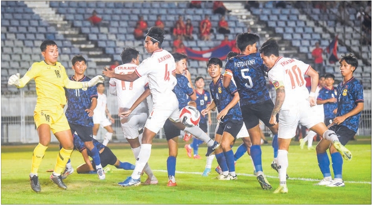 Win Naing Tun’s late goals secure  Myanmar’s ASEAN Cup victory