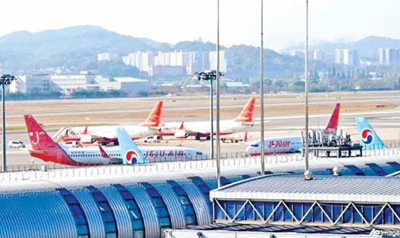 တောင်ကိုရီးယားနိုင်ငံရှိ လေဆိပ်အားလုံးတွင် မီးလောင်မှုကြိုတင်စောင့်ကြည့်ရေး ကင်မရာနှင့် ငှက်စောင့်ကြည့်ရေး ရေဒါများတပ်ဆင်မည် 