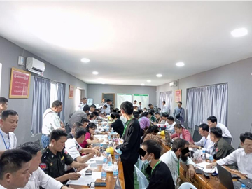 ၃၁-၁-၂၀၂၅ ရက်တွင် နိုင်ငံခြားသား ၆၁ ဦးအား စိစစ်မှု မှတ်တမ်းဓာတ်ပုံ။