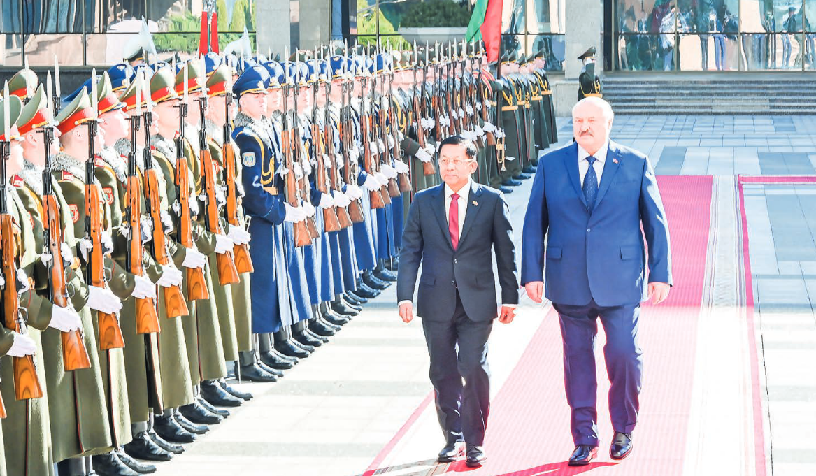 Belarus and Myanmar will continue strengthening strategic partnerships, affirms Belarusian President Mr Alexander Gregoryevich Lukashenko