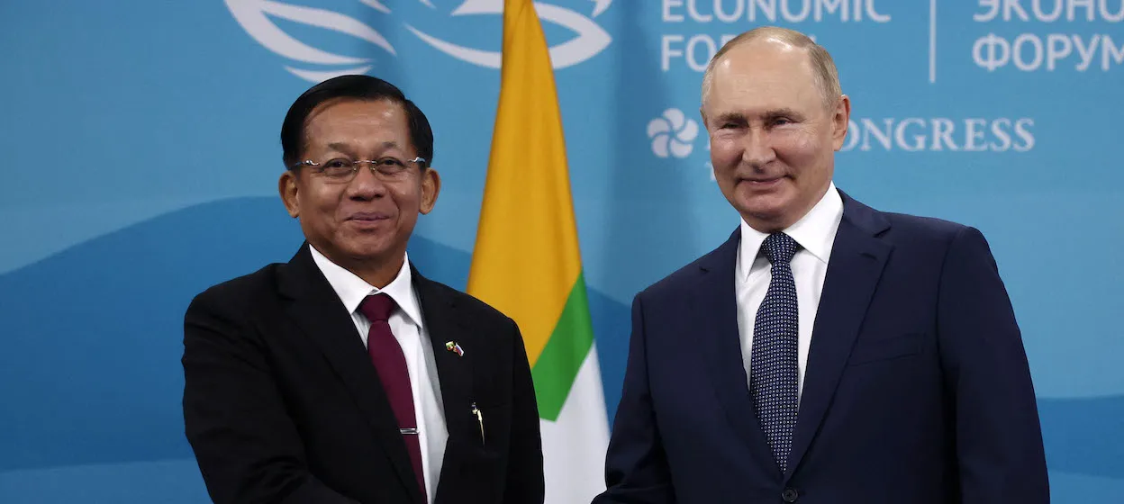 ရုရှားသမ္မတအား လာရောက်လည်ပတ်ရန် ပြည်ထောင်စုသမ္မတ မြန်မာနိုင်ငံတော် ဝန်ကြီးချုပ် ဖိတ်ကြား