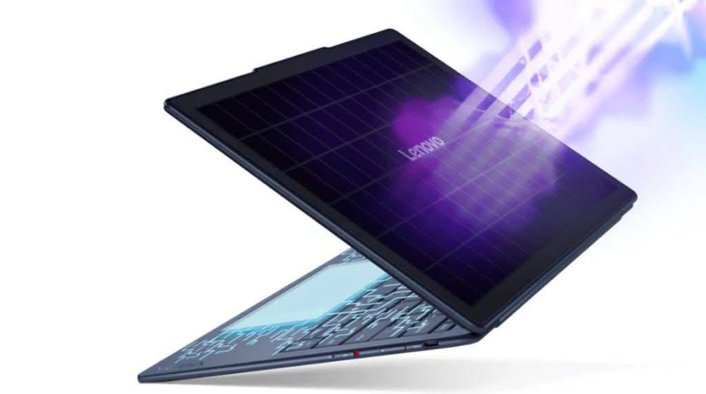 Solar Panel ပါဝင်သည့် လက်ပ်တော့ Lenovo မိတ်ဆက်