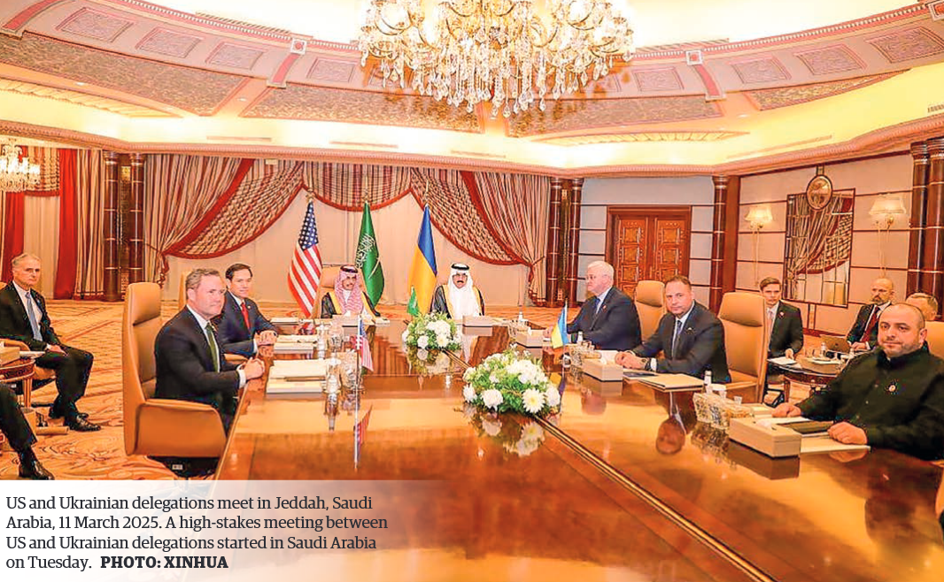 US, Ukraine start talks in Saudi Arabia