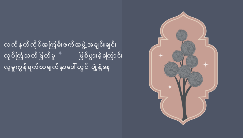 လက်နက်ကိုင်အကြမ်းဖက်အဖွဲ့အချင်းချင်း လုပ်ကြံသတ်ဖြတ်မှု ဖြစ်ပွားခဲ့ကြောင်း လူမှုကွန်ရက်စာမျက်နှာပေါ်တွင် ပျံ့နှံ့နေ