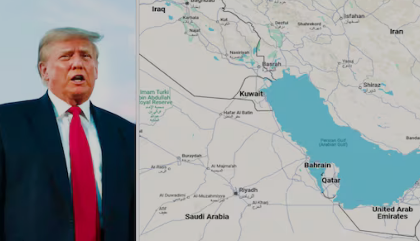 ဒေါ်နယ်ထရမ့်က Persian Gulf အား Arabian Gulf အဖြစ် အမည်ပြောင်းလဲရန် စီစဉ်