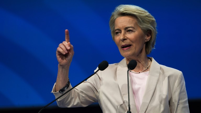 ဥရောပကော်မရှင်ဥက္ကဋ္ဌ Von der Leyen က ယူကရိန်း၏ EU အဖွဲ့ဝင်အဖြစ် အမြန်ဝင်ရောက်နိုင်ရေး EU အား တိုက်တွန်း