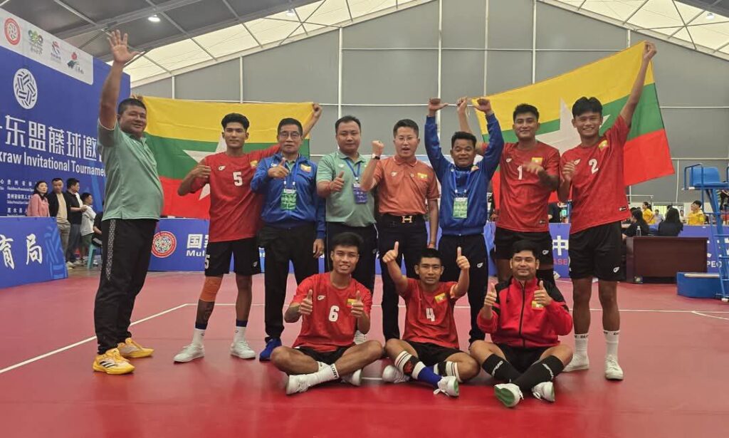 ရွှေတံဆိပ်ဆုဆွတ်ခူးခဲ့သည့် မြန်မာ့လက်ရွေးစင်ပိုက်ကျော်ခြင်းအသင်း
