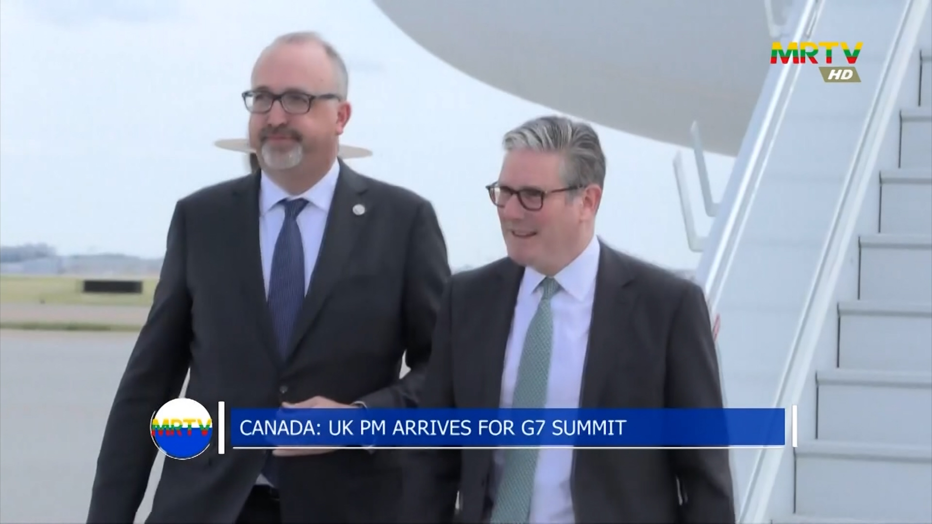 Canada: UK PM arrives for G7 summit