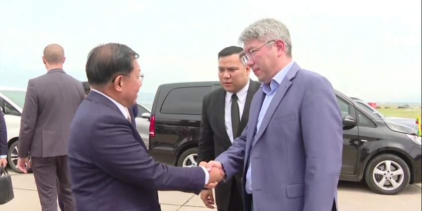 Back Home: Myanmar delegation arrives back in Nay Pyi Taw
