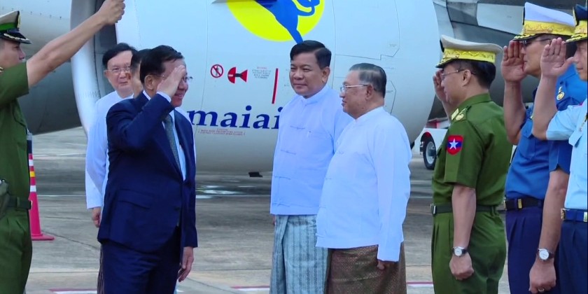Back Home: Myanmar delegation arrives back in Nay Pyi Taw