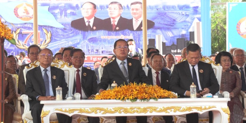 Cambodia's ruling party marks 74th founding anniversary