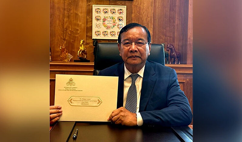 ကမ္ဘောဒီးယားနိုင်ငံသည် ထိုင်းနိုင်ငံနှင့် နယ်စပ်အငြင်းပွားမှုအတွက် အပြည်ပြည်ဆိုင်ရာတရားရုံးမှ ဝင်ရောက်ဖျန်ဖြေရန် တောင်းဆို