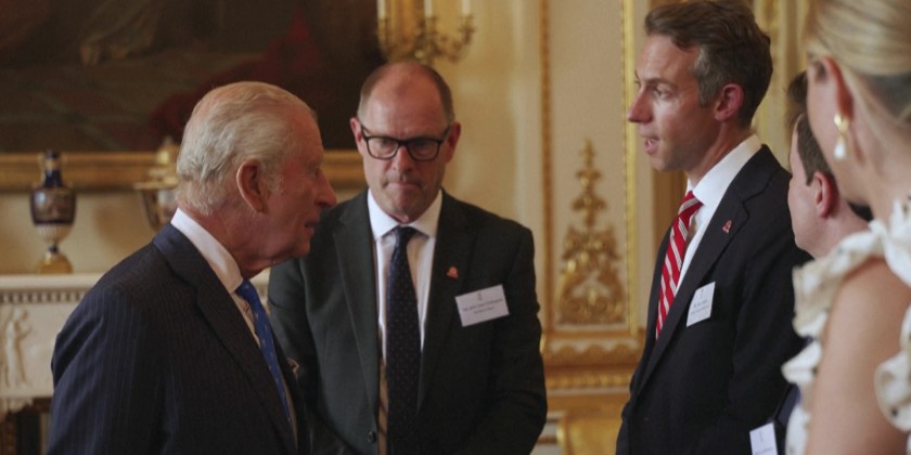 Charles III hosts King's Trust Awards winners in Buckingham Palace