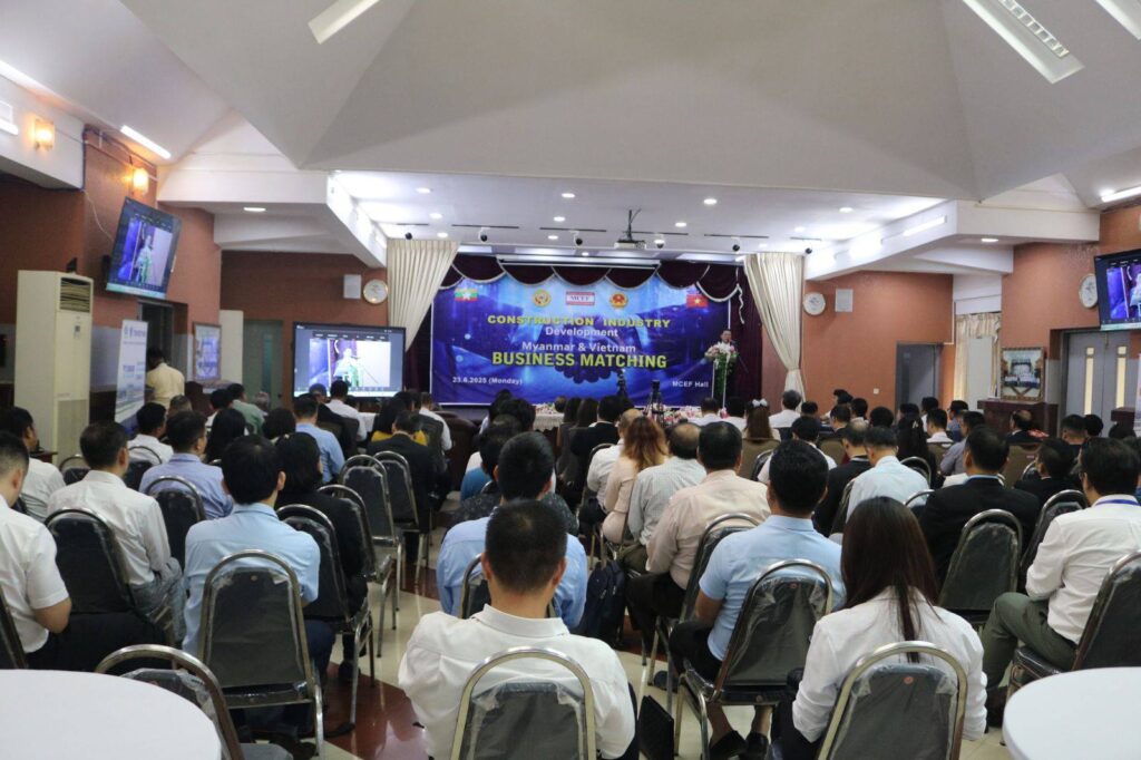 Myanmar-Vietnam construction business event held in Yangon