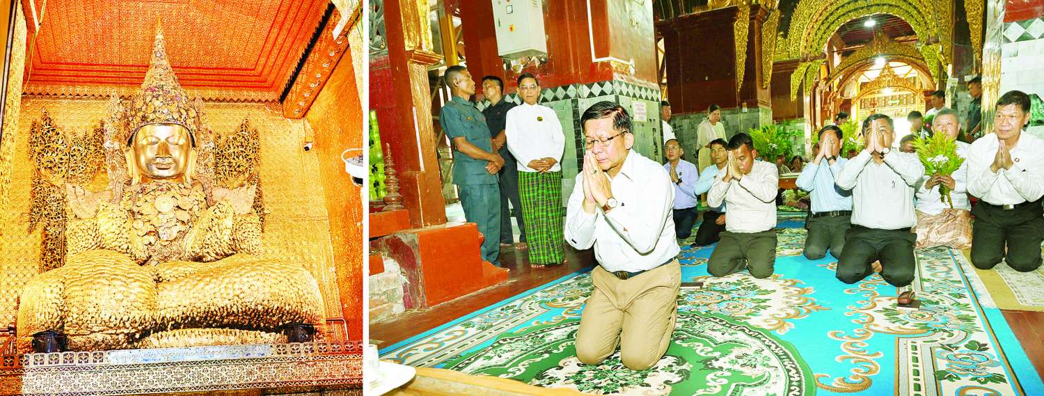နိုင်ငံတော်စီမံအုပ်ချုပ်ရေးကောင်စီဥက္ကဋ္ဌ နိုင်ငံတော်ဝန်ကြီးချုပ် ဗိုလ်ချုပ်မှူးကြီးမင်းအောင်လှိုင် စစ်ကိုင်းမြို့နှင့် မန္တလေးမြို့တို့အတွင်း ပြန်လည်ထူထောင်ရေးလုပ်ငန်းများ ဆောင်ရွက်နေမှုများအား သွားရောက်ကြည့်ရှုစစ်ဆေး၊ လိုအပ်သည်များ ဖြည့်ဆည်းဆောင်ရွက်