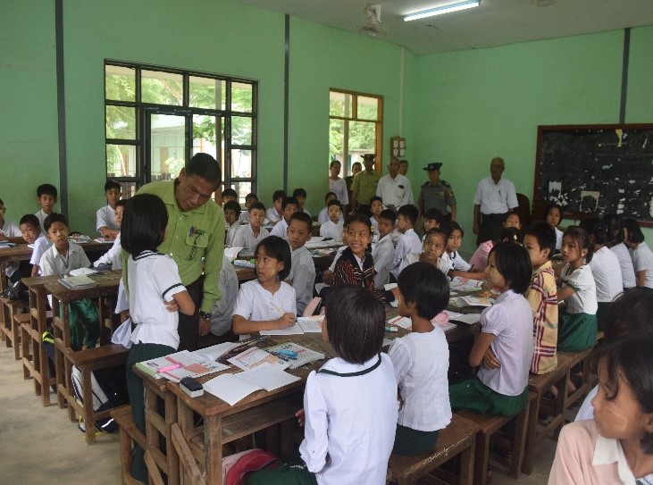 တံတားဦးမြို့နယ်၌ ၂၀၂၅-၂၀၂၆ ပညာသင်နှစ် အခြေခံပညာကျောင်း များစတင်ဖွင့်လှစ်ရာ ကျောင်းသား/ သူများအားလုံး အေးချမ်းပျော်ရွှင်စွာ ပညာသင်ကြားလျက်ရှိ