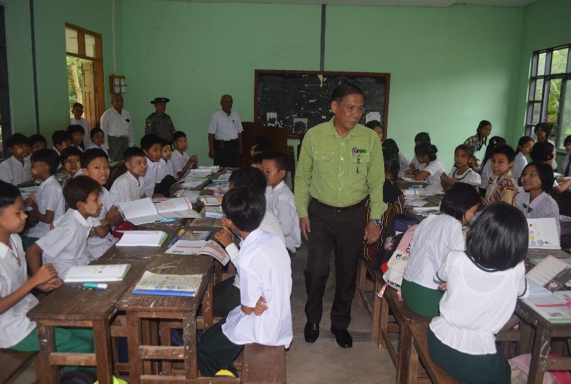 တံတားဦးမြို့နယ်၌ ၂၀၂၅-၂၀၂၆ ပညာသင်နှစ် အခြေခံပညာကျောင်း များစတင်ဖွင့်လှစ်ရာ ကျောင်းသား/ သူများအားလုံး အေးချမ်းပျော်ရွှင်စွာ ပညာသင်ကြားလျက်ရှိ