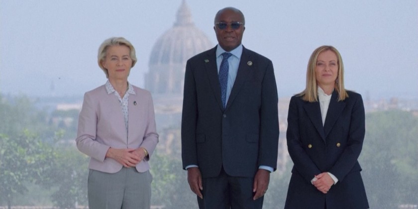 Meloni and VDL welcome guests for EU summit