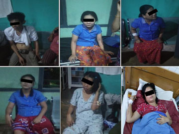 One man and nine women were injured in IED explosion in Hmawbi Township of Yangon Region.