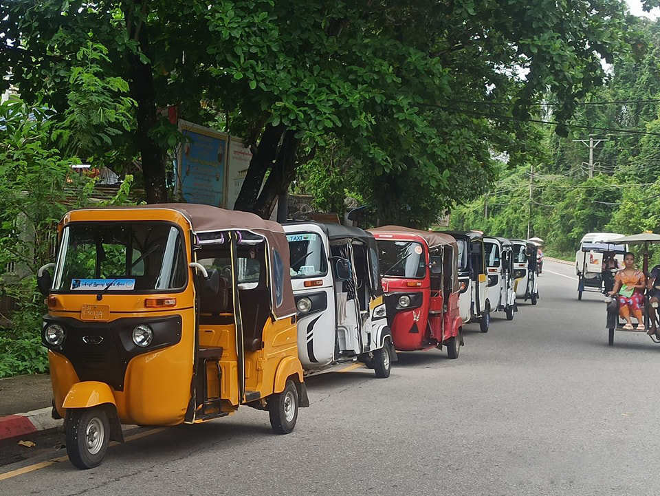 Maxride launches three-wheeler service in Thanlyin