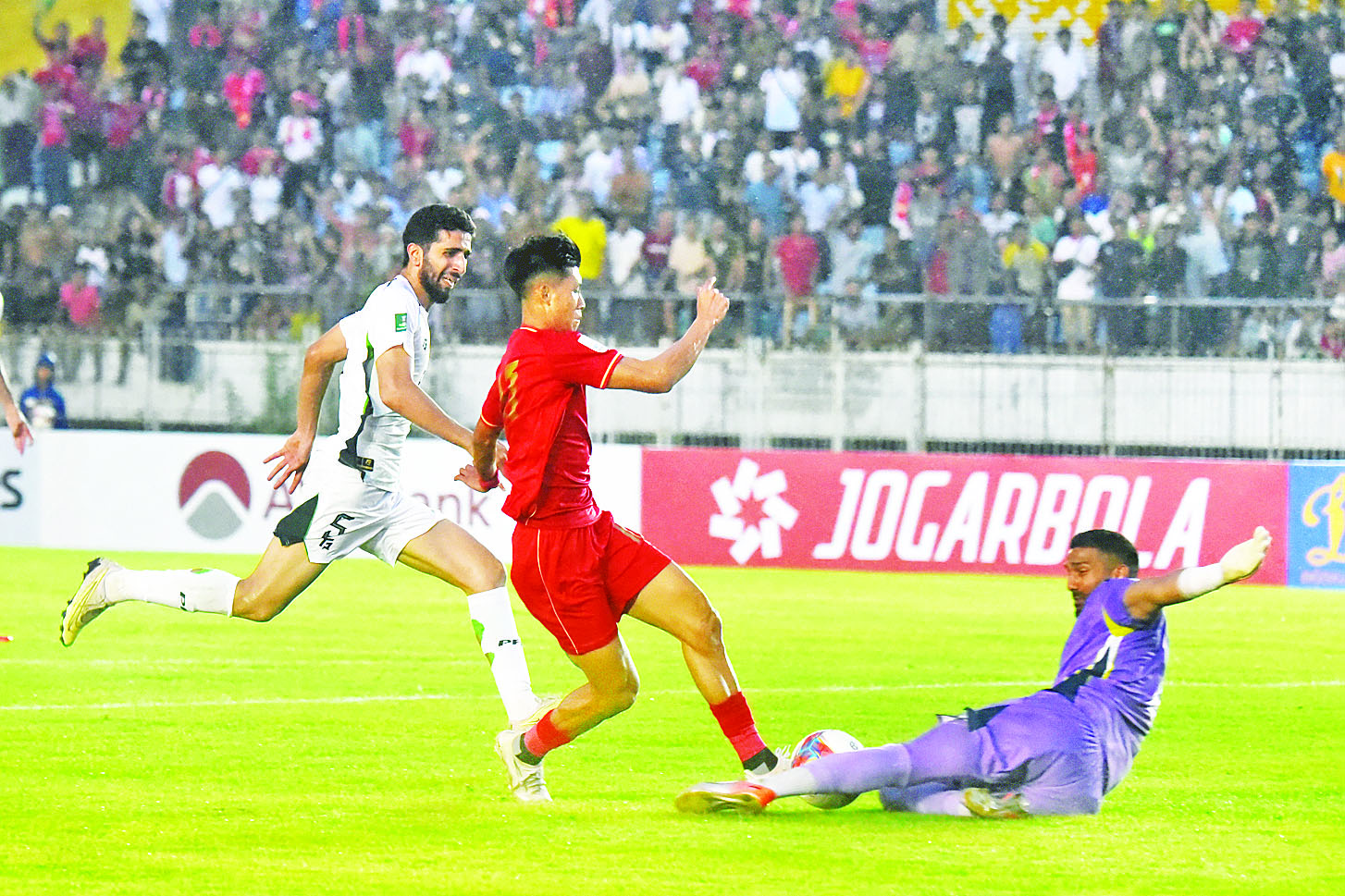 ၂၀၂၇ အာရှဖလား တတိယအဆင့်ခြေစစ်ပွဲ အုပ်စုပွဲစဉ်တွင် မြန်မာအသင်း ပါကစ္စတန်ကို အနိုင်ရ