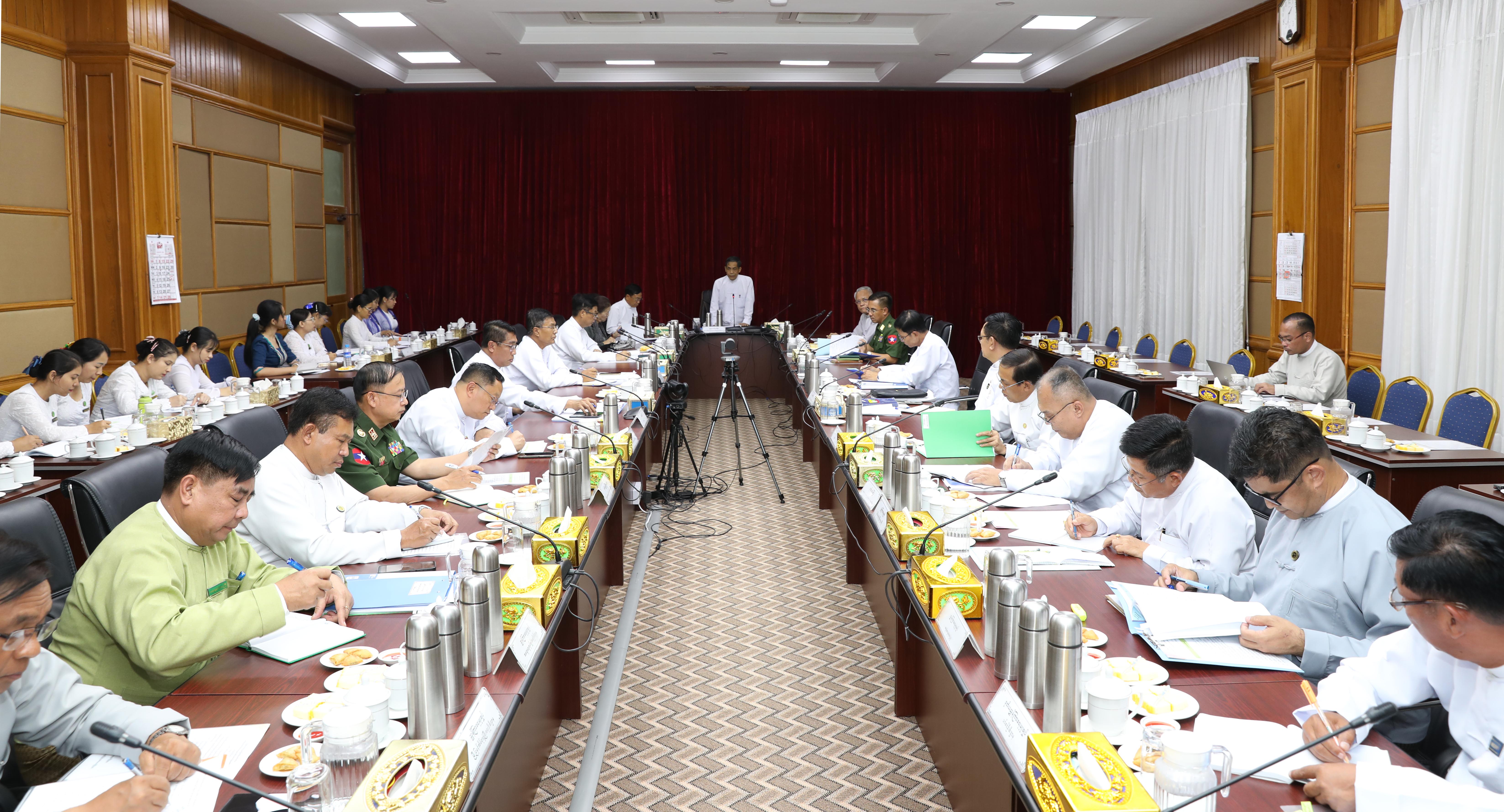 တိုးတက်ခိုင်မာအားကောင်းသည့် လူမှုအသိုက်အဝန်းဖော်ဆောင်ရေး လုပ်ငန်းကော်မတီအစည်းအဝေးကျင်းပ