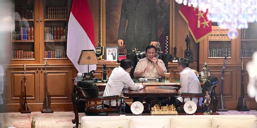 Prabowo and Lee talk on the phone about cooperation