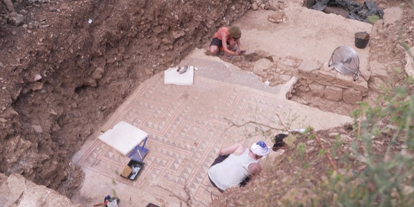 Rare Roman mosaic unearthed in southern France