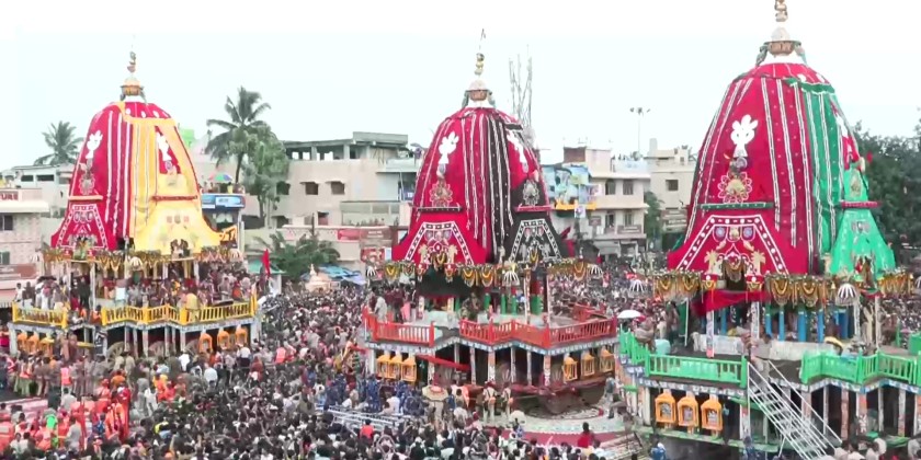 Third day of Lord Jagannath’s Rath Yatra