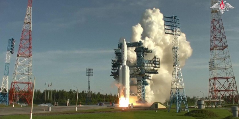 Russian rocket with military satellites takes off from Plesetsk Cosmodrome