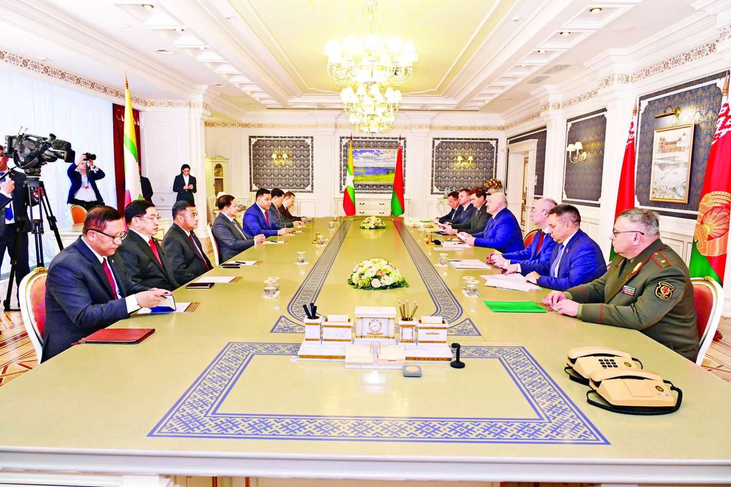 မြန်မာနှင့် ဘယ်လာရုစ်နှစ်နိုင်ငံအကြား နှစ်ဖက်ပူးပေါင်းဆောင်ရွက်နိုင်မည့် နယ်ပယ်ပေါင်းစုံရှိနေပြီး ဆက်လက်တိုးချဲ့ဆောင်ရွက်သွားမည်
