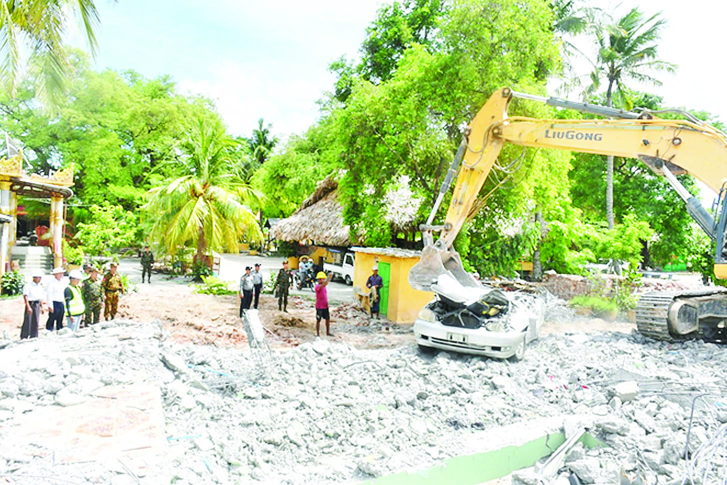 ငလျင်ဒဏ်ကြောင့် ပျက်စီးဆုံးရှုံးမှုများ ဖြစ်ပေါ်ခဲ့သည့်ဒေသများ၌ ကူညီကယ်ဆယ်ရေးနှင့် ပြန်လည်ထူထောင်ရေးလုပ်ငန်းများ အင်တိုက်အားတိုက် ဆက်လက်ဆောင်ရွက်လျက်ရှိ