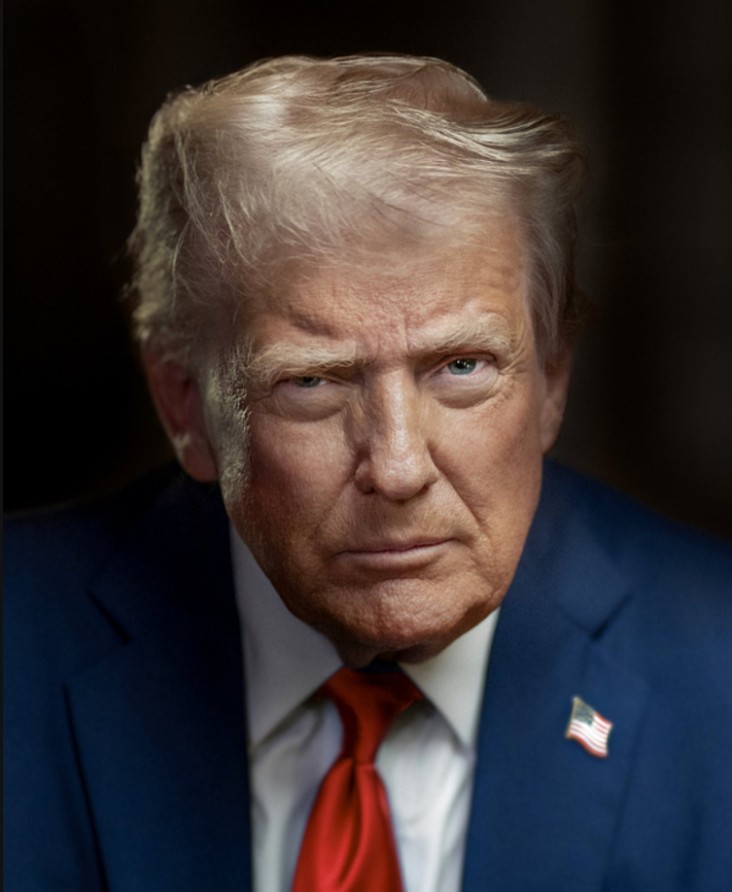 အိမ်ဖြူတော်က သမ္မတ Trump ၏ ဓာတ်ပုံအသစ်ကို ထုတ်ပြန်