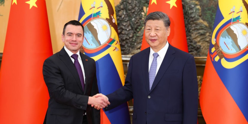 China & Ecuador sign cooperation plan to promote Belt and Road Initiative