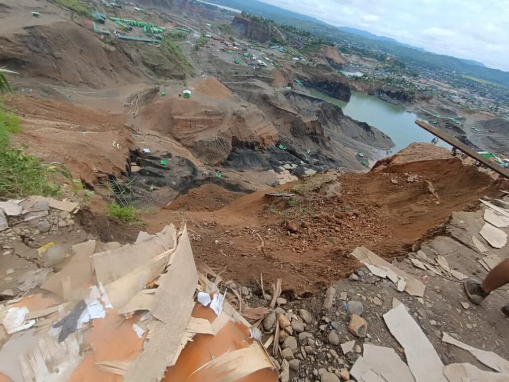 ဖားကန့် မှော်စီစာတောင်ယာကုန်း မြေစာပြိုကျမှုဖြစ်ပွား လူသေဆုံးပျောက်ဆုံးမှု ၁၇ ဦး ထိရှိ