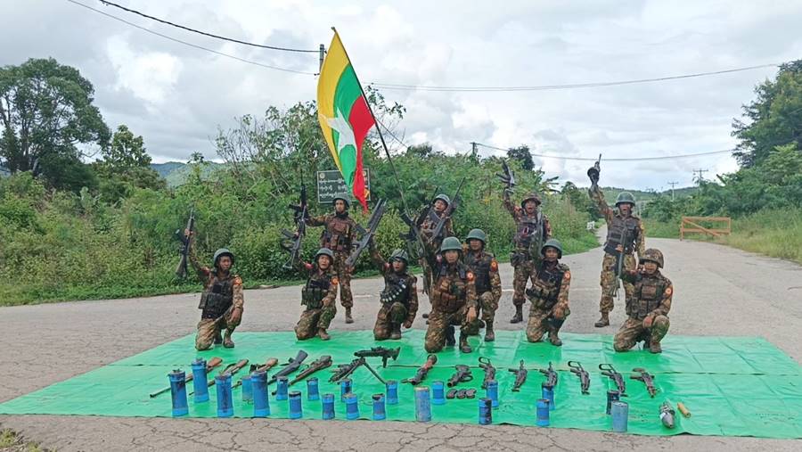 KNPP ၊ KNDF အဖွဲ့များနှင့် PDF အမည်ခံအကြမ်းဖက်သမားများ ထိန်းချုပ်ထားသည့် လွိုင်ကော်-မိုးဗြဲ-ဖယ်ခုံ-ပင်လောင်း ဆက်သွယ်ရေးလမ်းကြောင်းအား ပြန်လည်ဖွင့်လှစ်၊ ဒေသခံပြည်သူများ ပုံမှန်အတိုင်း ပြန်လည်သွားလာနိုင်ပြီဖြစ်