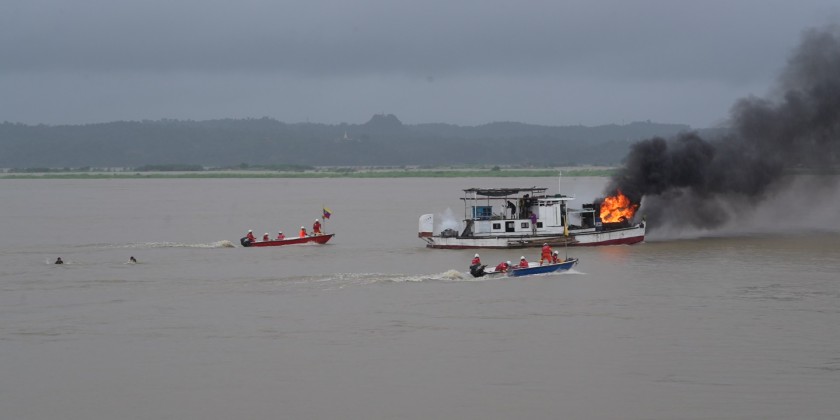 Disaster Response Measures : Chief Minister attends fire & rescue demonstration