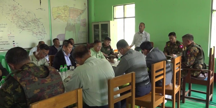 Restoring Normalcy: Naungcho road reopened, aid provided to returning locals