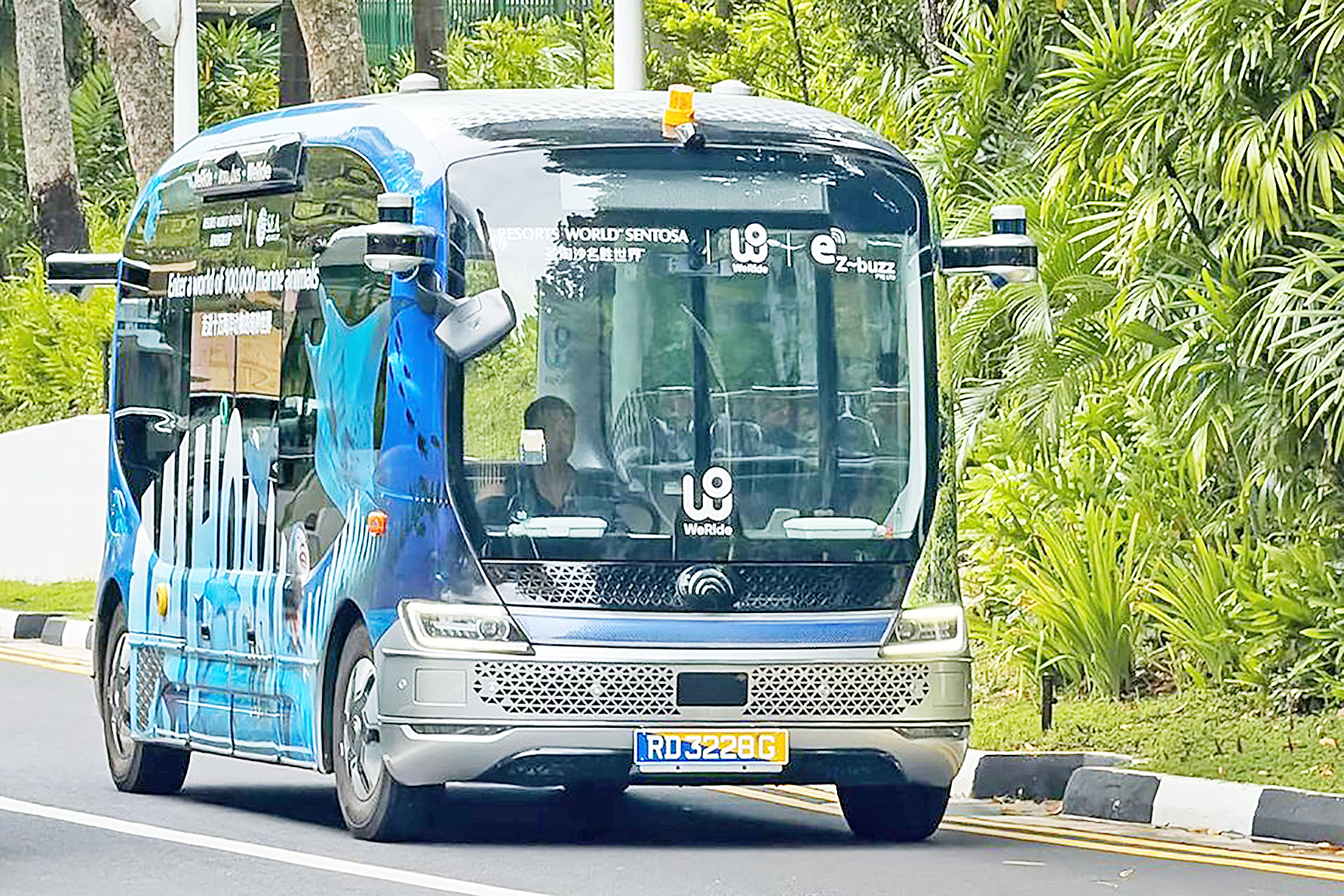 စင်ကာပူနိုင်ငံရှိ အပန်းဖြေစခန်းတွင် ကြီးကြပ်သူလိုက်ပါခြင်း မရှိသည့် မောင်းသူမဲ့ဘတ်စကား ပြေးဆွဲမည်