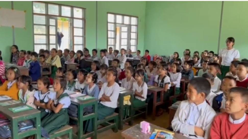 နောင်ချိုမြို့၊ အမှတ် (၁) အခြေခံပညာအထက်တန်းကျောင်း၌ ကျောင်းစတင်တက်ရောက်ခြင်းနှင့် ယာယီဆေးရုံ၌ ကျန်းမာရေးစောင့်ရှောက်မှုလုပ်ငန်းများ ဆက်လက်ဆောင်ရွက်